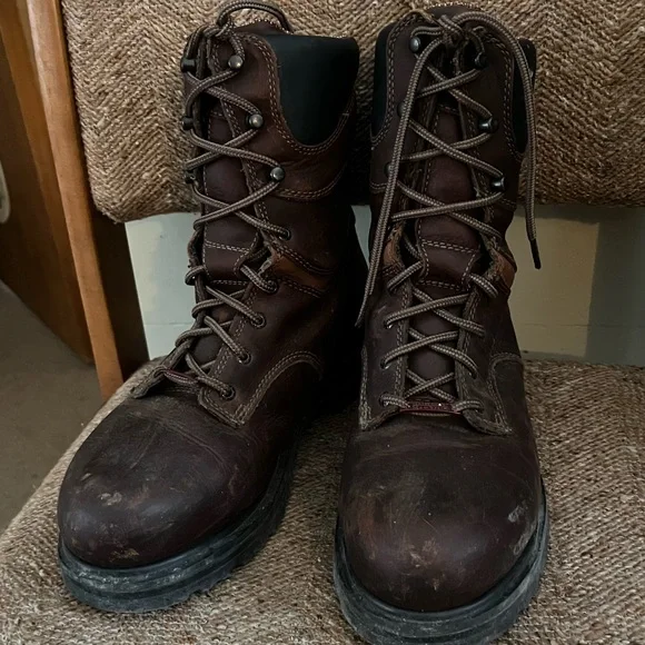 Timberlands PRO | Steel-toe leather boots | size 9 - Picture 1 of 7